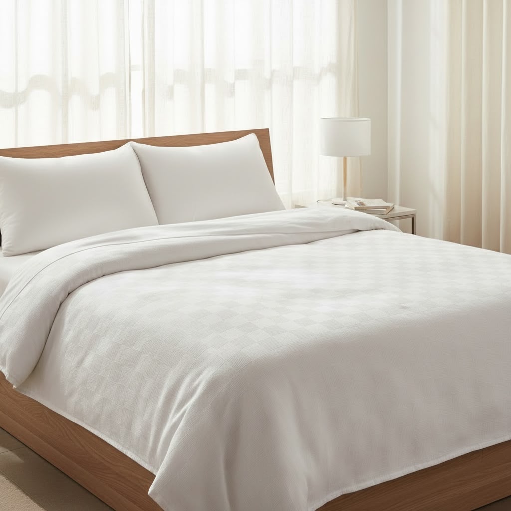 Beyaz Damalı Otel Pikesi