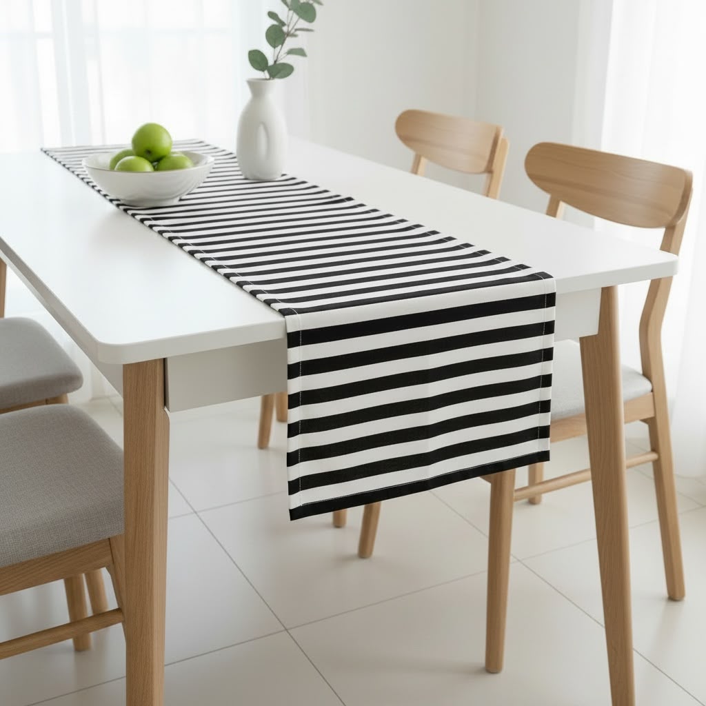 Zebra Desen Runner