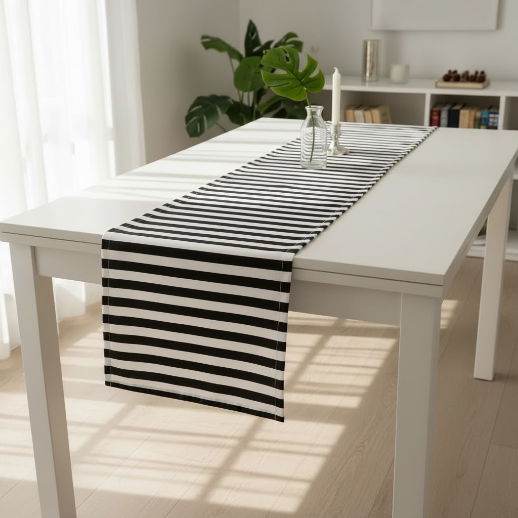 Zebra Desen Runner
